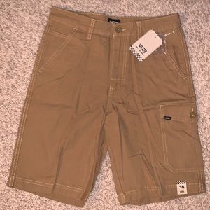 NWT Vans Boys Cargo Shorts
